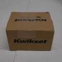 Kwikset Halifax Entry Door Handle with Lock and Key, Secure Keyed Reversible Lever Exterior, For Front Entrance and Bedrooms, Matte Black, Pick Resistant Smartkey Rekey Security and Microban