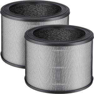 Replacement Filter Size O, 1712-0100-00 Compatible with Winix A230 and A231 Air Purifier 3-in-1 HEPA Filter 99.97% Filtration, 2 Pack