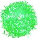 Christmas Fairy Lights Christmas Tree Fairy Lights, 10M 80 LED Christmas Tree String Lights Decorative Christmas Lights USB (Green)