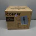 COSORI Air Fryer 9-in-1, Compact & Large 6-Qt, Fast Turbo Modes, 90450F Precise Heat for Even Results, Up to 95% Less Oil*, Roast, Bake, Dry, Reheat, Frozen, Broil, Proof, 120V, TurboBlaze, Grey (Dark Gray)