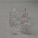 18-ounce Unbreakable Wine Glasses-Acrylic Plastic Stem Wine Glasses, set of 6-All Purpose, Red or White Wine Glass, Dishwasher Safe, BPA Free (Clear, Medium)