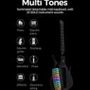 Enya CYBER-G Stringless Smart Guitar, Foldable Travel Backing Guitarra, Built-in Drum Machine & Bassline, 20 instrument Sounds for One-Man Band, App Interactive Chord Sheets For Adults & Teens(White)