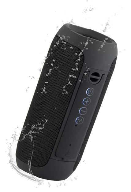JVC Portable Wireless Speakers with Surround Sound, Bluetooth 5.0 & 5.3, TWS Stereo, Waterproof IPX5, Up to 18-Hour Battery Life