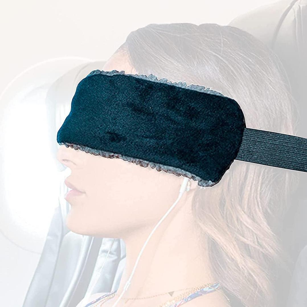 Travel Pillow Alternative Stops Bobbing | Airplane Head Straps and Car Support Band | Great on Travel Upright | Super Comfy Neck Support | Small & Compact (One size fits all - adjustable)