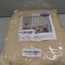 MIULEE Room Darkening Curtains Thermal Insulated Black Out Drapes Solid Window Treatment Long Grommet Light Blocking Blackout Curtain for Living Room Bedroom 2 Panels Set 52 x 84 inch Length Beige