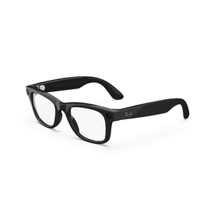 Ray-Ban Meta (Gen 1), Wayfarer, Matte Black | Smart AI Glasses for Men, Women 12 MP Camera, Open-Ear Speakers for Audio, Video Recording and Bluetooth Transitions Green Lenses Wearable Technology