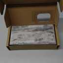 VAOVI Peel and Stick Backsplash Subway Marble Tiles, Kitchen Wall Bathroom Shower Individual Tile Stickers, 3.93in x 7.87 in (23Tiles, Gray)