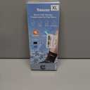 Ankle Foot Ice Pack Wrap for Injuries, Reusable Gel Ice Pack for Hot and Cold Therapies, Flexible Cold Pack for Achilles Tendonitis, Plantar Fasciitis, Swelling, Sprained, Post-Surgery Recovery (XLx1)