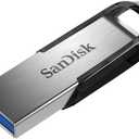 SANDISK 128GB Ultra Flair USB 3.0 Flash Drive, SDCZ73-128G-G46, Black