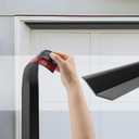 Garage Door Seal Top and Sides - 40 Ft Garage Door Weather Stripping Side Seal, Heavy Duty Weatherproof TPE, Insulates, Prevents Drafts, Easy Installation for Homeowners and DIYers
