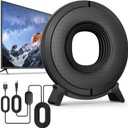 2026 Upgrated Indoor TV Antenna: Digital Antenna for Local Channels with Amplifier Signal Booster,3000+ Miles Long Range Reception Antenna Supports 4K 8K 1080P Smart TV/Older TVs