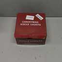 Icicle Christmas Lights Outdoor, 132ft 1280 LED Icicle Lights for Outside, Plug in Twinkle Lights Indoor with 8 Modes Timer Waterproof for House Holiday Decor Wedding Christmas Decorations, Warm White