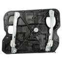 GXYWADY Front Left Driver Side Window Regulator w/Motor w/6 Pin Replacement for Ram 1500 2500 3500 2009-2012 Replacement for 68044849AA 68044849AB