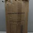 Evaporative Air Cooler with Remote & Timer, 2200+ CFM Portable Fan That Blows Cold Air for Large Room, Home Office, Bedroom - 2.1Gal High-Capacity Tank, 3 Modes, Whisper Quiet 30dB & Sleep Mode (White)