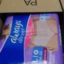 Always Discreet Adult Diapers for Women, Incontinence Underwear, Postpartum Essentials, Disposable Briefs, Max Absorbency, Bladder Leak Protection, Large, 76ct