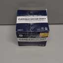 GE Flexible 4-Ply Aluminum Clothes Dryer Vent Duct 4 inch 8 feet with Clamps, UL Approved, OEM, PM8X73