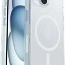 OtterBox Symmetry Series Clear MagSafe Case for iPhone 
16e, 15, 14, 13, Shockproof, Drop proof, Protective Thin Case, 3x Tested to Military Standard, Stardust/Clear