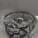 Farmhouse Semi Flush Mount Ceiling Light Fixtures, 11.8 2-Light Black Industrial Sloped Ceiling Lighting with Metal Cage for Kitchen, Hallway, Entryway, Laundry Room, Bedroom, E26