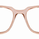 TIJN Blue Light Filter Computer Glasses for Blocking UV Harmful Rays Retro Eyeglasses for Women Men Champagne Gold