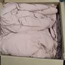 BLOOMHAVEN King Comforter Set - 7 Pieces Ruffle Pink Bedding Sets, Shabby Chic Farmhouse Bed in a Bag King with Ruffle Comforter, Floral Sheets, Pillowcases & Shams