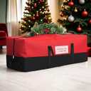 Christmas Tree Storage Bag, Fits Up 10 Ft Tall Artificial Trees, Heavy-Duty 600D Oxford Tree Bag with Reinforced Handles Zipper Clear Pocket, Storage Bags for Moving Items, Clothing, Outdoor, Bedding