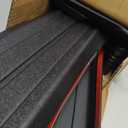 5.7FT Truck Bed Rail Caps Compatible with 2019-2026 Dodge Ram 1500 Tailgate Molding Cap TPE Bed Side Rail Cover Protector Replacement for 2019-2026 Dodge Ram 1500 Accessories