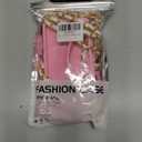 UnnFiko Wallet Case Compatible with iPhone 12 Pro, Cute Light Luxury Bag Design, Purse Flip Card Pouch Cover Soft Silicone Case with Handstrap Long Shoulder Strap (Pink, iPhone 12 Pro)