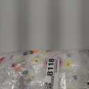 Joanlody Champagne Embroidery Daisy Christmas Table Runner 10ft Florals Seasonal Tulle Table Runner Holiday Kitchen Dining Table Decoration for Home Party Indoor (10ft x 1pack)