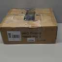 AIYAKA 3-Tier Rolling Utility Storage Cart, Multifunction Trolley Service Cart, with Mesh Basket Handles and Wheels, for Bathroom, Kitchen, Office, Black