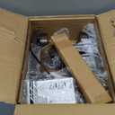 25"Modern Oil-Rubbed Bronze No Assembly Required Chandelier for Dining Room, Oil-Rubbed Bronze Dining Room Light Fixture Over Table, Industrial Metal Hanging Pendant Lights Fixture for Kitchen Island