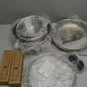 CAROTE Pots and Pans Set, Stainless Steel Cookware Set Detachable Handle, Induction Kitchen Cookware Sets with Removable Handle, RV Cookware Set, Oven Safe