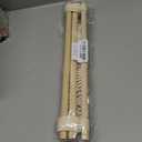 Munzong Headband Holder,Beige Bow Organizer for Baby Girls, Nursery Wall Hanging Clip Storage w/ 30 Hooks, Hair Accessories Organizer Rack Shelf for Toddler Kids Room Decor 15x20inch