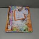 IMAGE A4 LED Tracing Pad for Kids, Rechargeable Light Up Drawing Tablet Board Children Portable Art Christmas Gift for Boys Girls Ages 6+(with 10 Traceable Sheets), Durable & Fun Creative Toy(Orange)