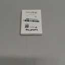 2025 Air Tracker Tags-4 Pack Bluetooth Tracker for Apple Find My app (iOS Only) Keys Finder, Smart Tag, Item Locator for Luggage, Backpack, Suitcases, Replaceable Battery (Black, 4 Pack)