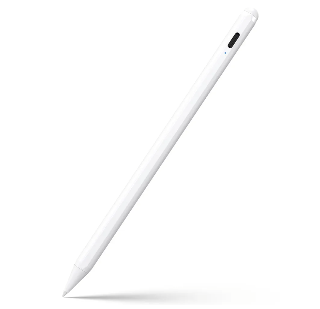 Stylus Pens for Touch Screens, Universal Fine Point iPad Pencil with Magnetic Adsorption Compatible with iPhone/iPad/Samsung/Android/Tablet & Other Touch Screens (White) MADE IN CHINA