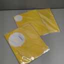 N/C 3pcs Party Paper Flower Wedding Flower Backdrop Decorations DIY Handcrafted Flower for Wedding Backdrop Nursery Wall Decoration (Flower-1, Yellow)