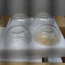 12 Pcs Glass Fish Bowl Round Vase for Centerpiece Bulk Clear Bubble Fish Bowl Decorations Flower with Water Gel Beads for Wedding Floral Floating Filler Home Decorations