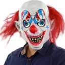 8 Pieces 26mm 1 Inch Halloween Eyes Scary Eyes Plastic Half Round Doll Eyeballs Halloween Horror Props for Halloween DIY Accessories