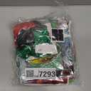 Pixel Theme Birthday Party Decorations Supplies Set: Happy Birthday Banner, Backdrop, Tablecloth,18 Balloons,6 Hanging Swirls, Cake & 24 Cupcake Toppers,10 Knives Forks Spoons & Plates,10 Gift Bags