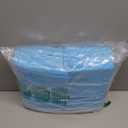 MED PRIDE Disposable Chux Pads 23in X 36in, Super Absorbent Bed Pads for Incontinence, Underpads for Adults, Kids, Pets (50 Count (Pack of 1) Blue/White)