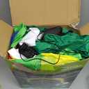 Joiedomi 14ft Long 10 FT Tall St Patrick Inflatable Rainbow Arch with LED Light Buildin Cauldron Pot of Gold Inflatable Yard Garden Decorations, Indoor and Outdoor Theme Party Decor, Lawn Decor