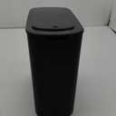 TIPGO Automatic Motion Sensor Bathroom Trash Can with Lid, 2.6 Gallon Touchless Trash Bin, Smart Garbage Can Plastic Slim Wastebasket for Bedroom, Office, Dorm (Black)