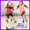 Ninja Blast Hover Soccer Light-Up Ball, Birthday Gift for Boys, Indoor Toy Games, Kids Gifts for Age 5, 6, 7, 8, 9, 10, 11, 12 Years Old, Boy Toys for Age 3 Years and Up. (Single)