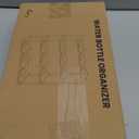 Design for Stanley 40 OZ & Large Bottles & Tumblers with Handle, Acrylic Water Bottle Organizer - Stackable Clear Wine Rack, Cup Holder for Home Kitchen Pantry Shelf Countertop Cabinet, 4 Tier Hold 12