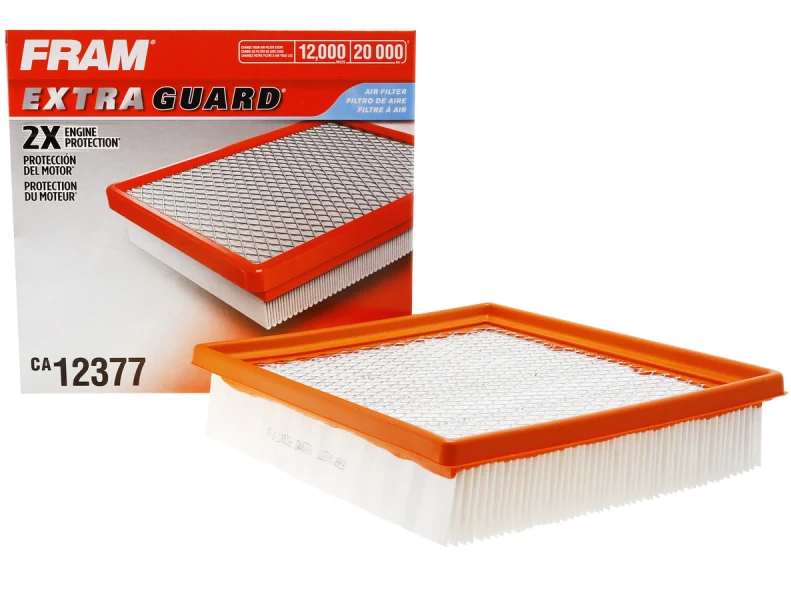 FRAM Extra Guard Air Filter - CA12377 Replacement Engine Air Filter for Select Lexus, Toyota, Jeep and Dodge Models, Provides Up to 12 Months or 12,000 Miles Filter Protection