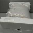 Oneach 19.5" Small Table Lamps Set of 2, Pull Chain Switch Bedside Metal Table Lamps, Modern Nightstand Lamp with Linen Shade, Rustic Lamp for Living Room, Bedroom, Home Office, Nursery (Wood Grain-2Pack)