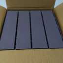 9 Pack Plastic Interlocking Deck Tiles, 12"x12" Patio Deck Tiles, Waterproof Outdoor Flooring All Weather Use, Patio Floor Decking Tiles for Porch Poolside Balcony Backyard, Dark Grey