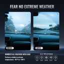 Wiper Blades, OEM Quality, Premium All-Season PTFE Rubber, Quiet & Streak-Free, J-Hook, Automotive Replacement Windshield Wiper Blades (26"+18" Pair for Front Windshield)