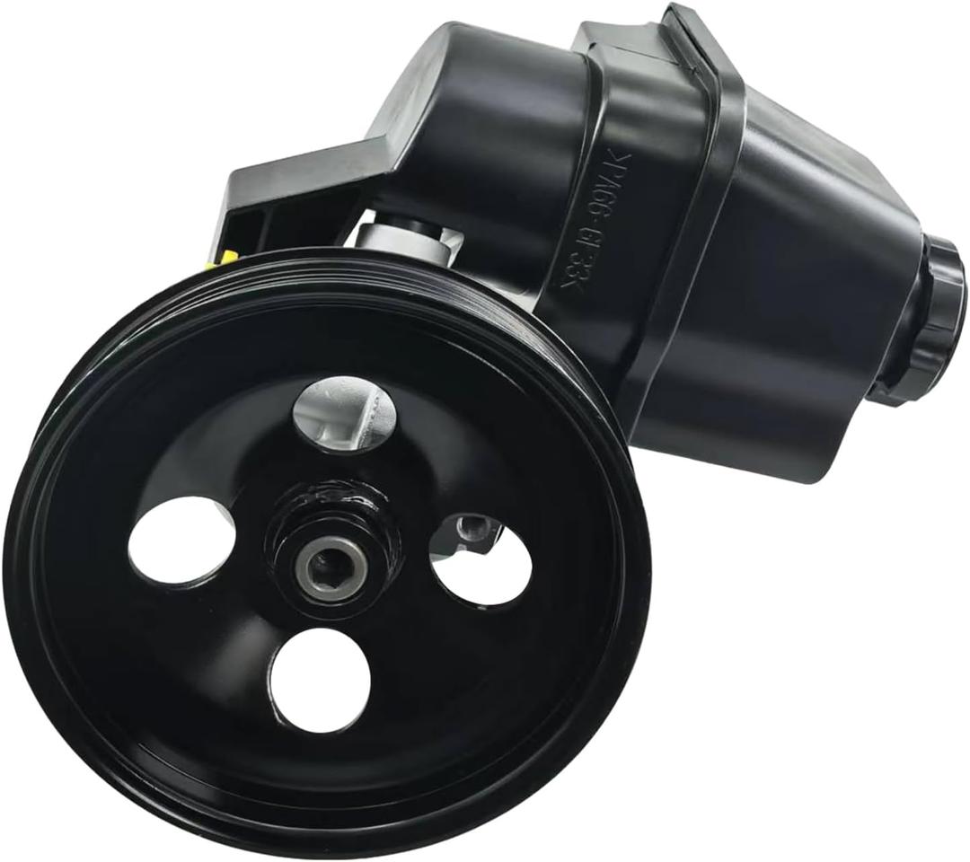 20-65990 Power Steering Pump with Pulley Fit for 2004-2007 Buick Rainier, 2002-2009 Chevy Trailblazer, 2002-2009 GMC Envoy, 2002-2004 Oldsmobile Bravada, 2005-2009 Saab, 2007-2008 Isuzu Ascender