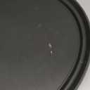 4 Pcs 24 Inch x 29 Inch Restaurant Serving Trays Black PP Plastic Non Slip Tray Rubber Lined Large Oval Tray for Kitchen Dining Room Cafeterias Fast Food Service